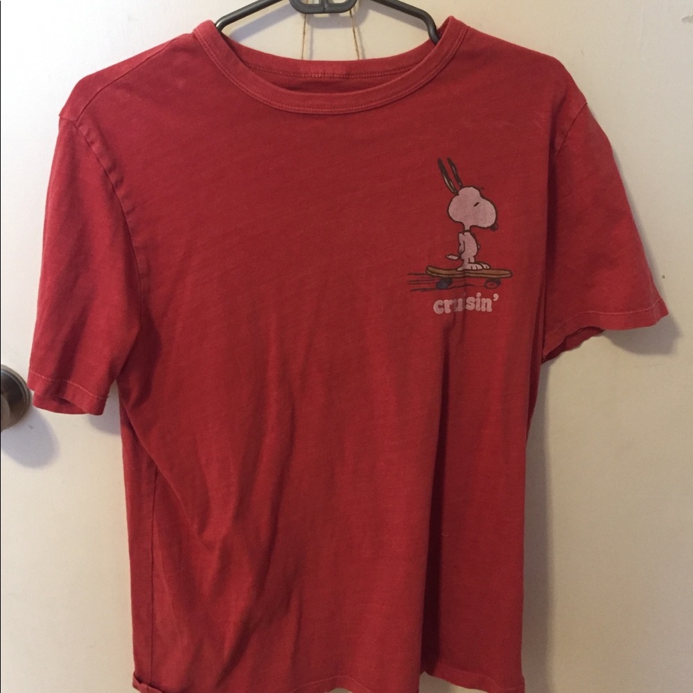 Red Snoopy T-Shirt